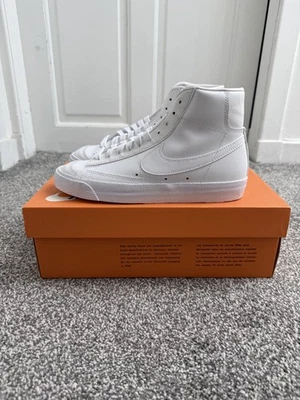 Nike Blazer '77 Vintage Mid - Triple White - CZ1055-117 - UK5.5 - image 1 of 4