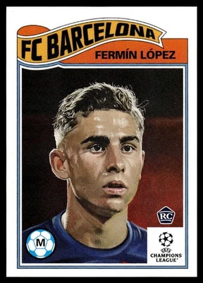 Fermin Lopez 2023 Topps Living Set UEFA Champions League #619 - Image 1 of 2