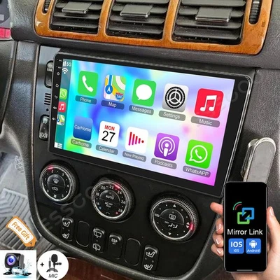 For Mercedes Benz W163 ML320 AMG ML500 350 Car Stereo Radio Android 15 Carplay - Imagem 1 de 4