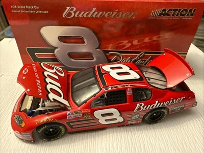 2003 Dale Earnhardt Jr #8 Budweiser Monte Carlo 1/24 Action NASCAR Diecast - Image 1 of 3