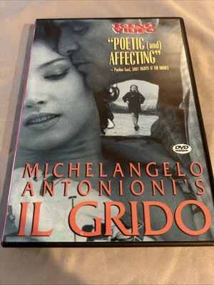 Il Grido (DVD, 1957) Michelangelo Antonioni Steve Cochran Kino Video - Image 1 of 2
