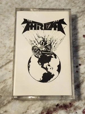 THREAT, Chicago Thrash Metal  DEMO  CASSETTE  1990 -*- ULTRA RARE - Image 1 of 4