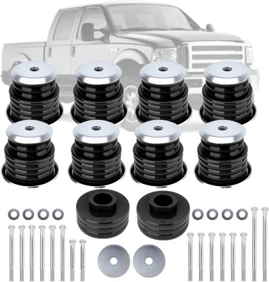 KF04058BK Body Cab Mount Bushings Kit for 1999-2007 Ford F250 F350 Super Duty - Image 1 of 4