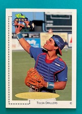 1991 Classic Best Gold #BC7 Ivan Rodriguez Tulsa Drillers Pre Rookie Card