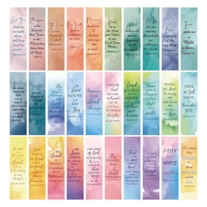 Bible Page Markers Page Markers Religious Bookmarks 30X Bible Book Markers - Picture 1 of 12