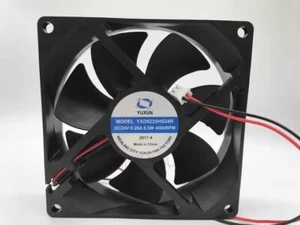 YUXUN YXD9225HS24R DC24V 0.28A 6.5W 9.2CM 2-pin silent cooling fan - Picture 1 of 3
