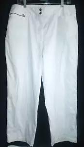 PANTALONES ELÁSTICOS CHICO'S CHICOS TALLA 3 REG (16) Blanco PIERNA RECTA *leer* Verano - Imagen 1 de 8
