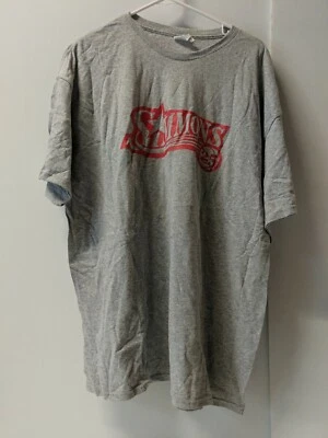 NBA Ben Simmons #25 T Shirt DELTA Sz 2XL gray STAR logo ~ BAG366 - Image 1 of 2