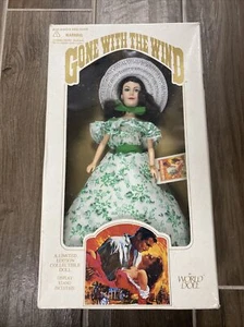 1989 GONE WITH THE WIND Scarlett O'hara by World Doll #71152 IN ORIGINAL BOX - Imagen 1 de 3