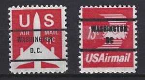 C78b, C79b Mint, not hinged singles. UNTAGGED, precancelled. Cat. value $1.70 - Picture 1 of 1