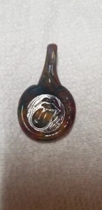 Hand Blown Glass Licking Tongue Glass Pendant - Picture 1 of 4