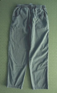 Men's Crazy Shirts Hawai'i Original 100% Cotton Twill Pants Elastic Waist 32x33 - Picture 1 of 25