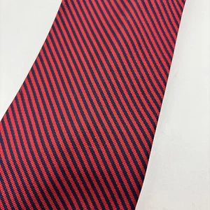 Lauren Ralph Lauren Silk Necktie Designer Made In USA Red - Picture 1 of 11