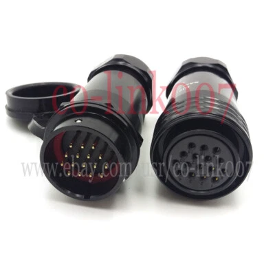 SA28 WEIPU Waterproof 16pin Connector,Power Cable Connector Plug Socket 15A 500V - Image 1 of 4