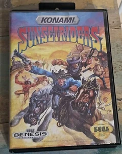 Sunset Riders Case (SEGA Genesis) Authentic BOX ONLY - Picture 1 of 3