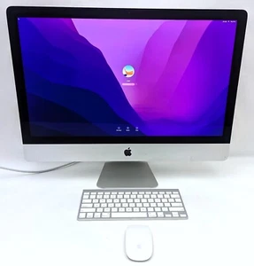 Apple iMac 27" A1419 2834 2015 Retina 5K i5-6500 3.20GHz 16GB RAM 1TB HDD AMD - Picture 1 of 24