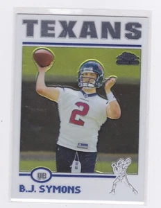 2004 Topps - Chrome - B.J. Symons - #174 - Rookie - Picture 1 of 2