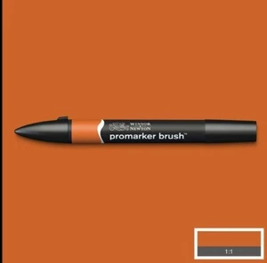 PROMARKER BRUSH O345 SADDLE BROWN WINSOR & NEWTON PENNARELLO PANTONE - Imagen 1 de 3