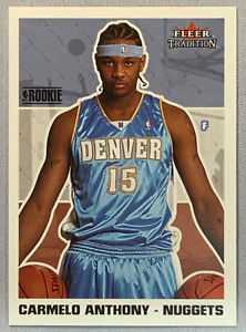 2003-04 Fleer Tradition #263 Carmelo Anthony ROOKIE RC NUGGETS