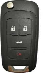 Replacement Key Fob Case Shell Fit for GM Chevrolet Chevy Flip Folding Key Shell - Picture 1 of 3