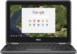 Dell Chromebook 3180 Touchscreen Laptop 11.6" (Celeron N3060 4GB Ram 32GB SSD) - Afbeelding 1 van 7