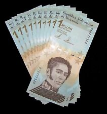 10 pcs x Venezuela 1 Million (1,000,000) Bolivares-Uncirculated banknotes
