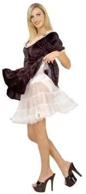 Falda Crinolina 19" Enagua Sin Mangas Vestir Halloween Disfraz Accesorio 4 COLORES Foto 1 de 2