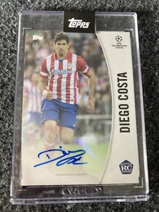 Topps Lost Rookie Auto Diego Costa Atletico Madrid Autograph Signed 42/49 RARE - Picture 1 of 3