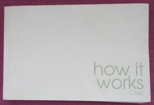 HONDA CIVIC 5 DOOR (2012 - 2014) OWNERS MANUAL - USER GUIDE - HANDBOOK. - Picture 1 of 8