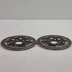 2008 Kawasaki Ninja 600 ZX600 Front brake rotors rotor pair PS1048  - Picture 1 of 6