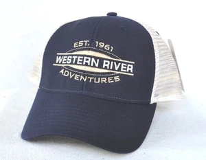 *WESTERN RIVER ADVENTURES MOAB* Whitewater Rafting Kayaking Trucker Ball cap hat - Picture 1 of 3