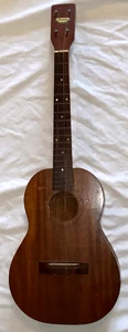 Vtg Large HARMONY UKULELE Baritone 4 STRING Chicago USA Local Pickup only!!! - Picture 1 of 8