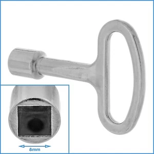 8mm Square Spanner Lock Key Enclosure Utility Access Panel Cabinet Latch - Picture 1 of 4
