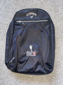 Callaway Golf Abu Dhabi HSBC Golf Championship Backpack 18 X 14.5 X 8.5 - Picture 1 of 9