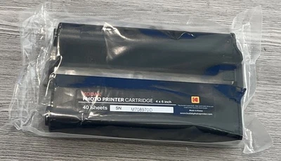 KODAK PHOTO PRINTER CARTRIDGE & PAPER 40 SHEET PHC-40 - FREE SHIP! - Image 1 of 2