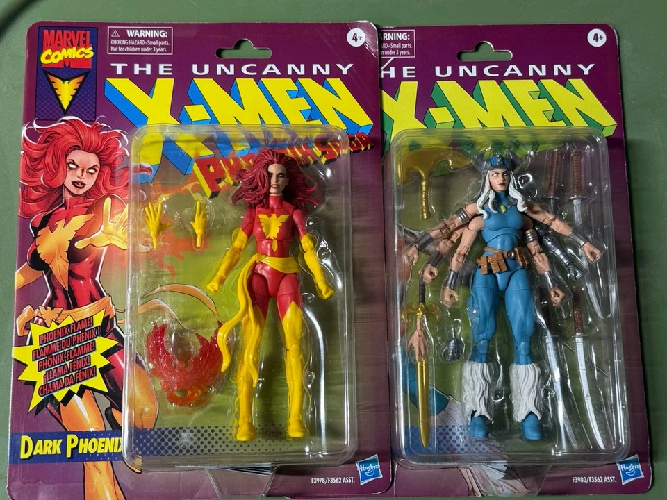 Hasbro Marvel Legends The Uncanny X-Men Espiral Retro Dark Phoenix Lote Foto 1 de 1
