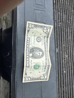 Raro billete de 5 dólares 1985 Foto 1 de 2