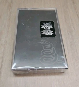 Metallica Black Album Limited Edition Reissue Cassette 2021 New Sealed - Picture 1 of 5