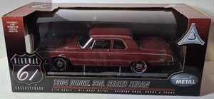 1964 Dodge 330 Series Sedan Highway 61 1:18 Diecast Car - Red - Picture 1 of 7