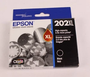 Cartuccia di inchiostro nero originale Epson 202XL120 - nuova scadenza 04/2027 - Foto 1 di 8