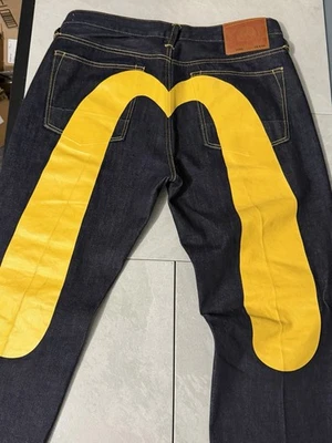 Jeans Evisu Daicock | Talla 34/34 | Y2K | Travis Scott | Nigo | Denim japonés Foto 1 de 4