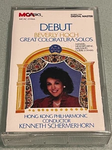 Beverly Hoch - Great Coloratura Solos - Cassette Tape Album - 1986 MCA Classics - Picture 1 of 5