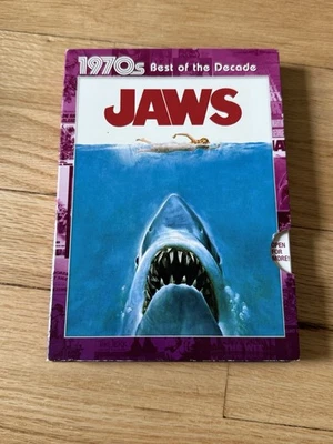Jaws (DVD, 2013) Brand New Sealed 1970s Best Of The Decade Slipcover - Image 1 of 4