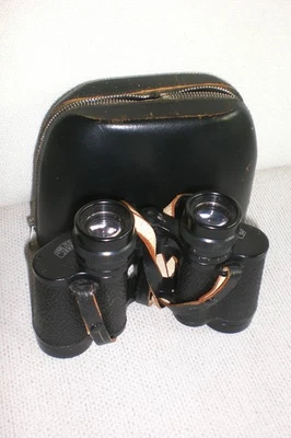 (3197)  CARL ZEISS JENA 8x30 DELTRINTEM FERNGLAS ALT - Bild 1 von 4