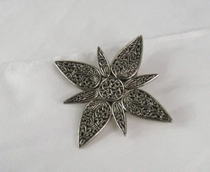 JOHN HARDY Celtic Starburst Schal Krawatte Geld Haarspange silberfarben Vintage - Bild 1 von 10