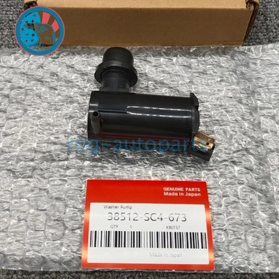 Windshield Washer Pump for Honda Civic Accord Odyssey Element Acura MDX CL TL US - Image 1 of 4