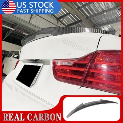 Spoiler traseiro de fibra de carbono asa para BMW F36 420i 428i 430i 435i Gran Coupe - Imagem 1 de 4
