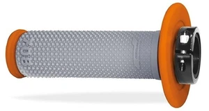 Progrip 708 Lock On Dual Density Grips - Orange/Grey - Picture 1 of 3