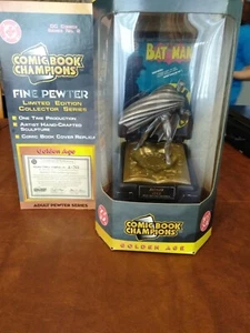 Batman Golden Age Edition limitierte Figur Cover Replik Comicbuch Champions selten - Bild 1 von 6
