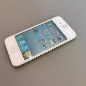 Apple iPhone 4 16GB White 3G 5MP 3.5" Unlocked SmartPhone IOS4 NO.08 - Picture 1 of 11